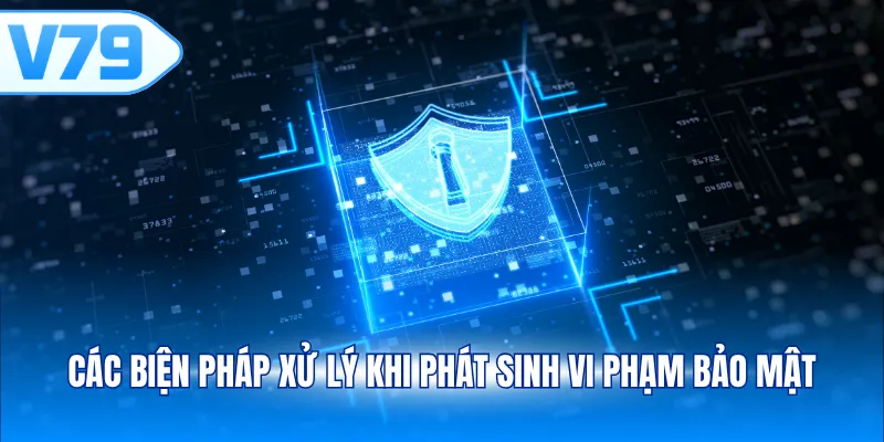 Các biện pháp xử lý khi phát sinh vi phạm bảo mật